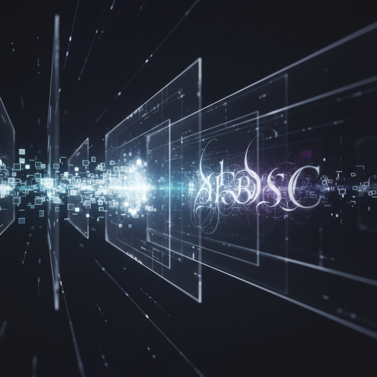 Digital interface showing the process of a specialized unicode to infinity font converter.