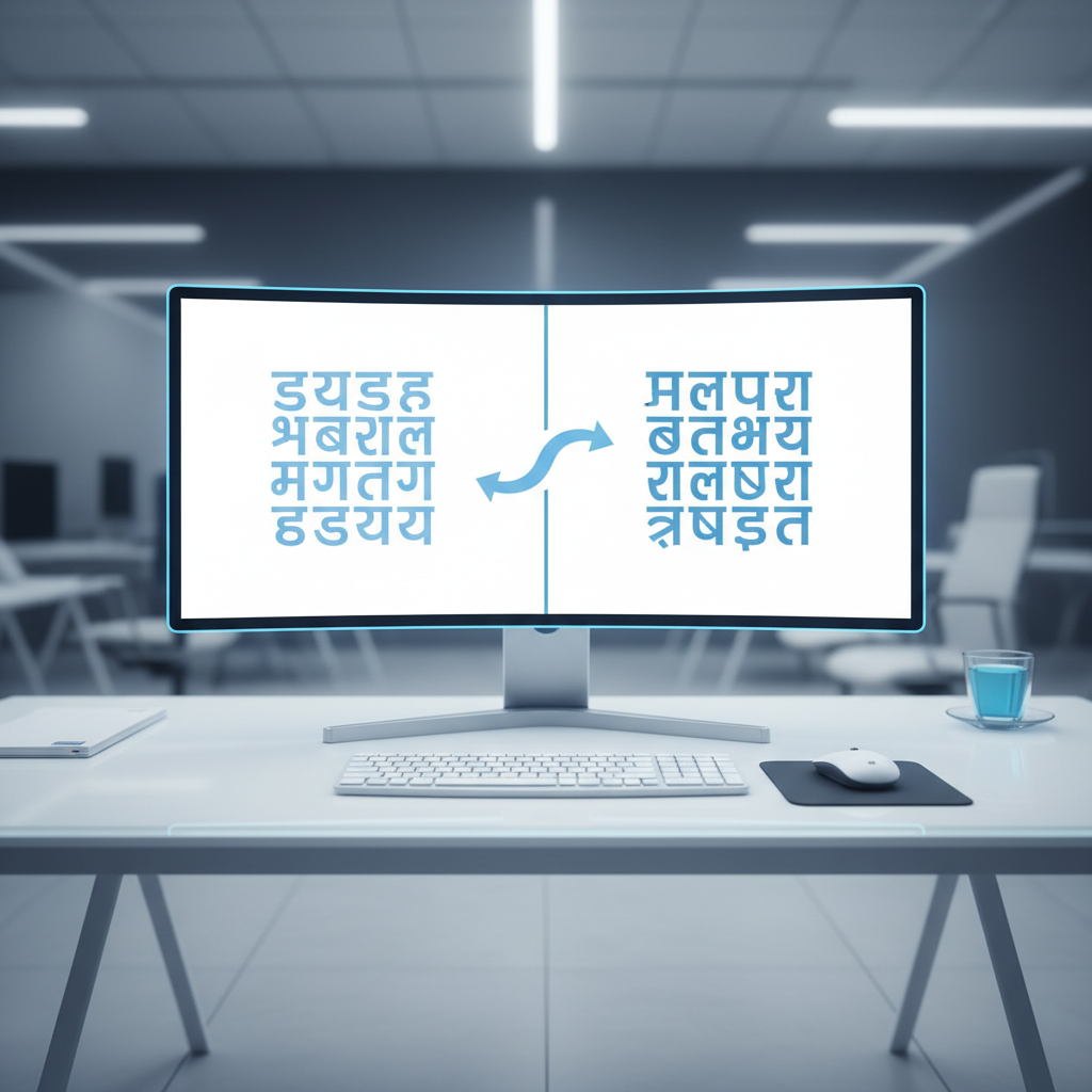 युनिकोड ते डीव्हीबी-टीटी योगेश कन्व्हर्टर: मराठी मजकूर रूपांतरण