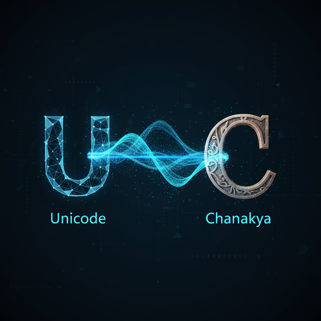 युनिकोड मजकूर Walkman Chanakya (वॉकमन चाणक्य) फॉन्टमध्ये रूपांतरित करण्याची सोपी पद्धत