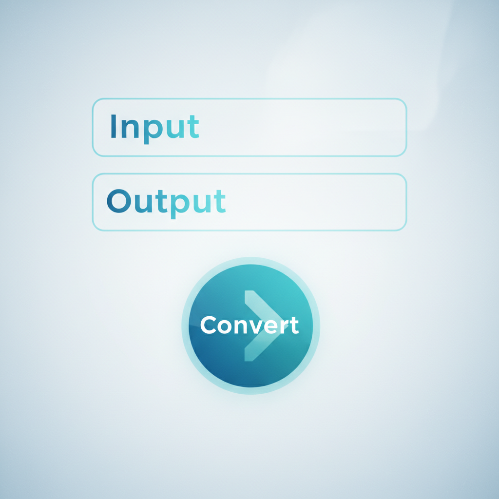 User interface of a font conversion tool.