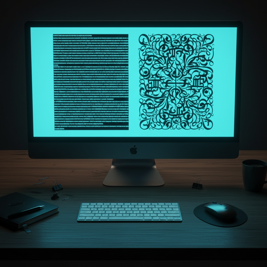 Before and After: Infinity Font Conversion Side-by-side comparison of standard Unicode text and stylized Infinity font text using the Unicode to Infinity Converter.