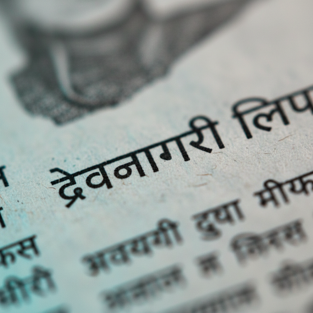 Close-up of crisp, professionally rendered Marathi text, typical of DVB TT Surekh font usage.