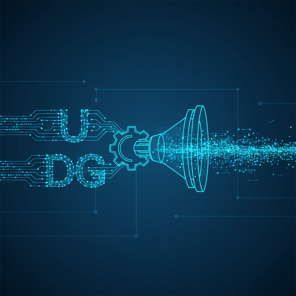 दोन फॉन्ट सिस्टीम जोडणारा रूपांतरण फनेल (DG आणि युनिकोड)