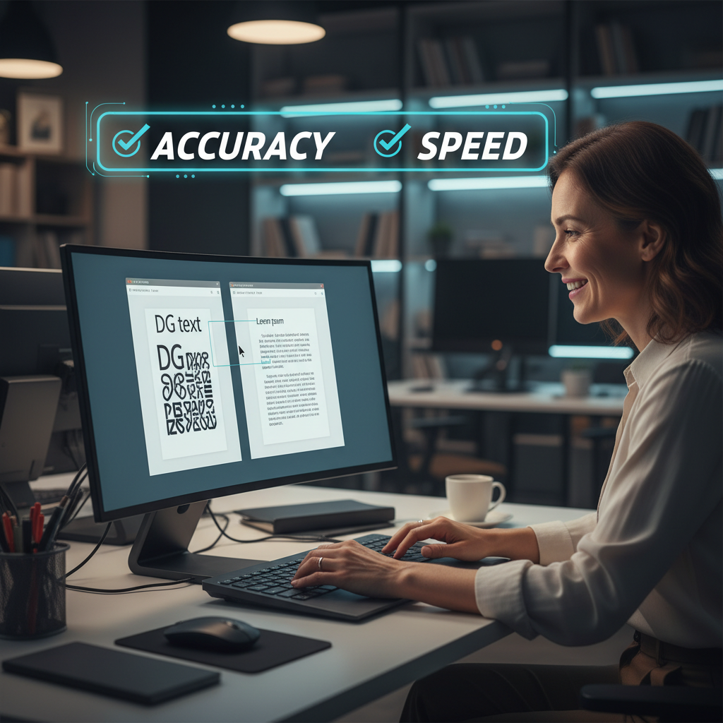 डीजी फॉन्ट रूपांतरणाचे फायदे आणि अचूकता
