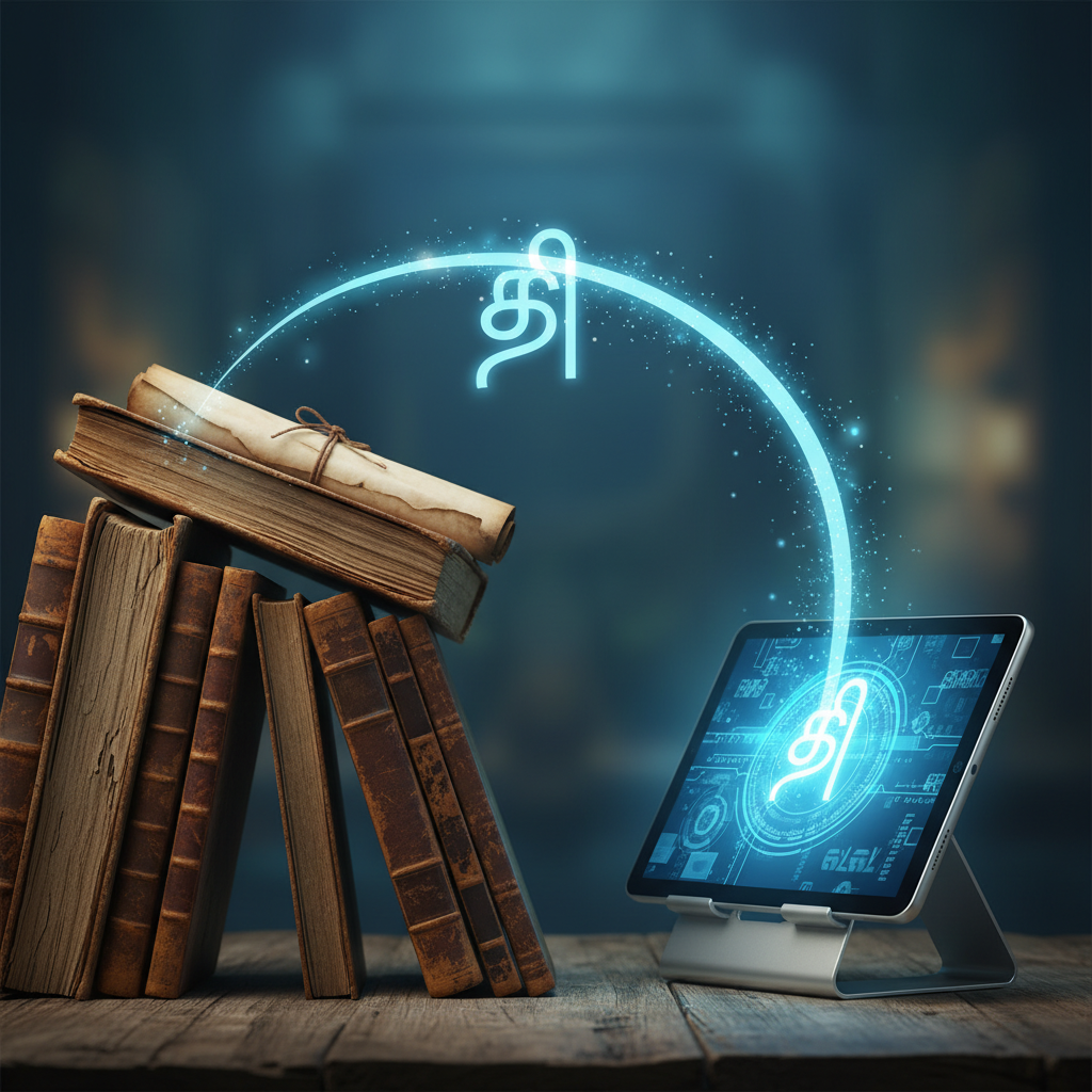 Preserving Legacy Data with Stmzh Conversion Digital preservation of SR-Tamil data using font converters.