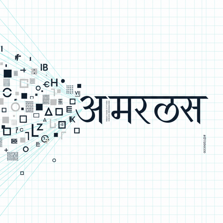 A conceptual graphic illustrating text data transforming from basic Unicode to the stylized Infinity font.