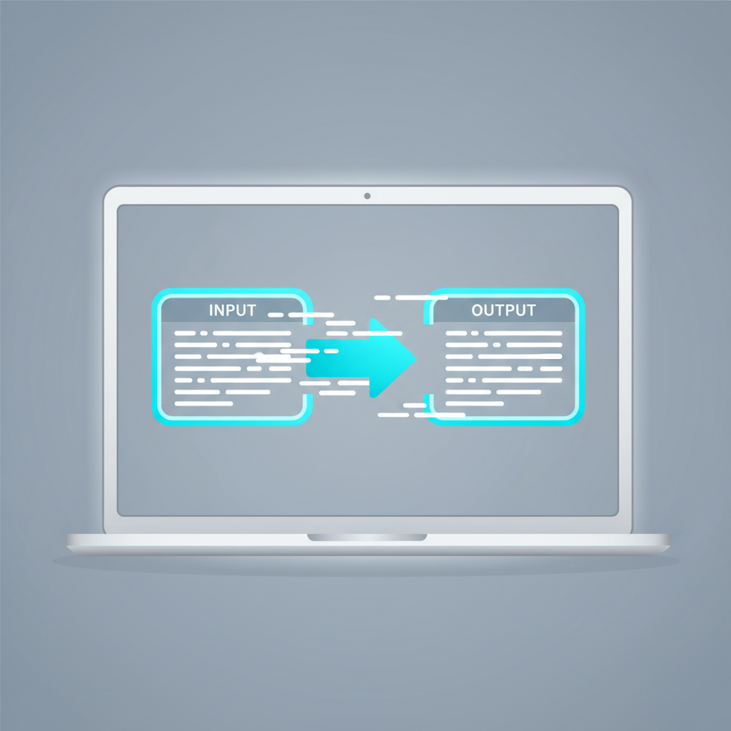 फॉन्ट बदलण्याची प्रक्रिया दर्शवणारे चित्रण.