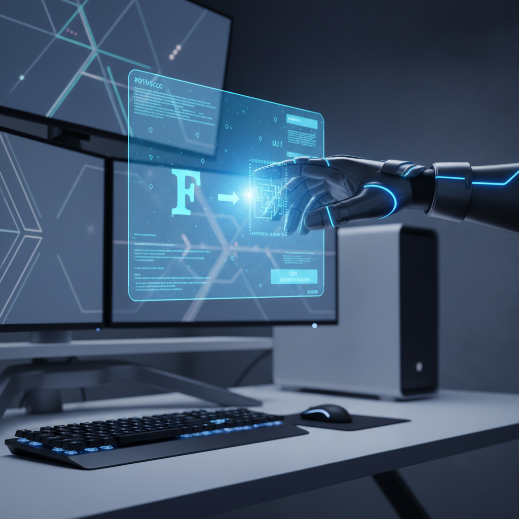User interacting with an efficient online converter interface.